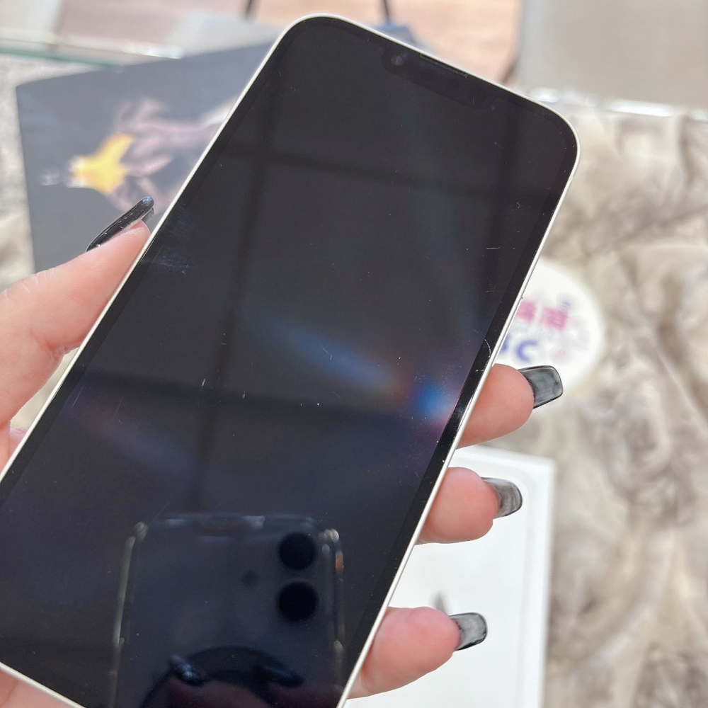 二手 iPhone13 128G 白色*58679(店家保固)