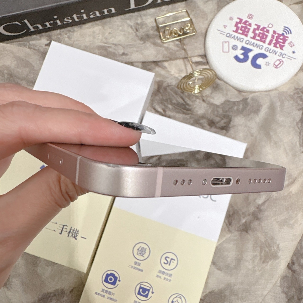 二手 iPhone13 128G 粉色*09341（店家保固）