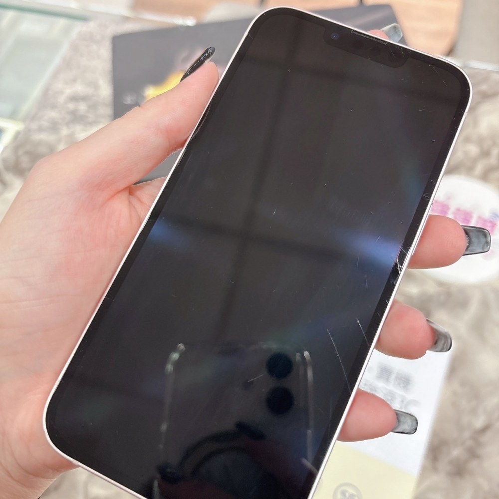 二手 iPhone13 128G 粉色*09341（店家保固）