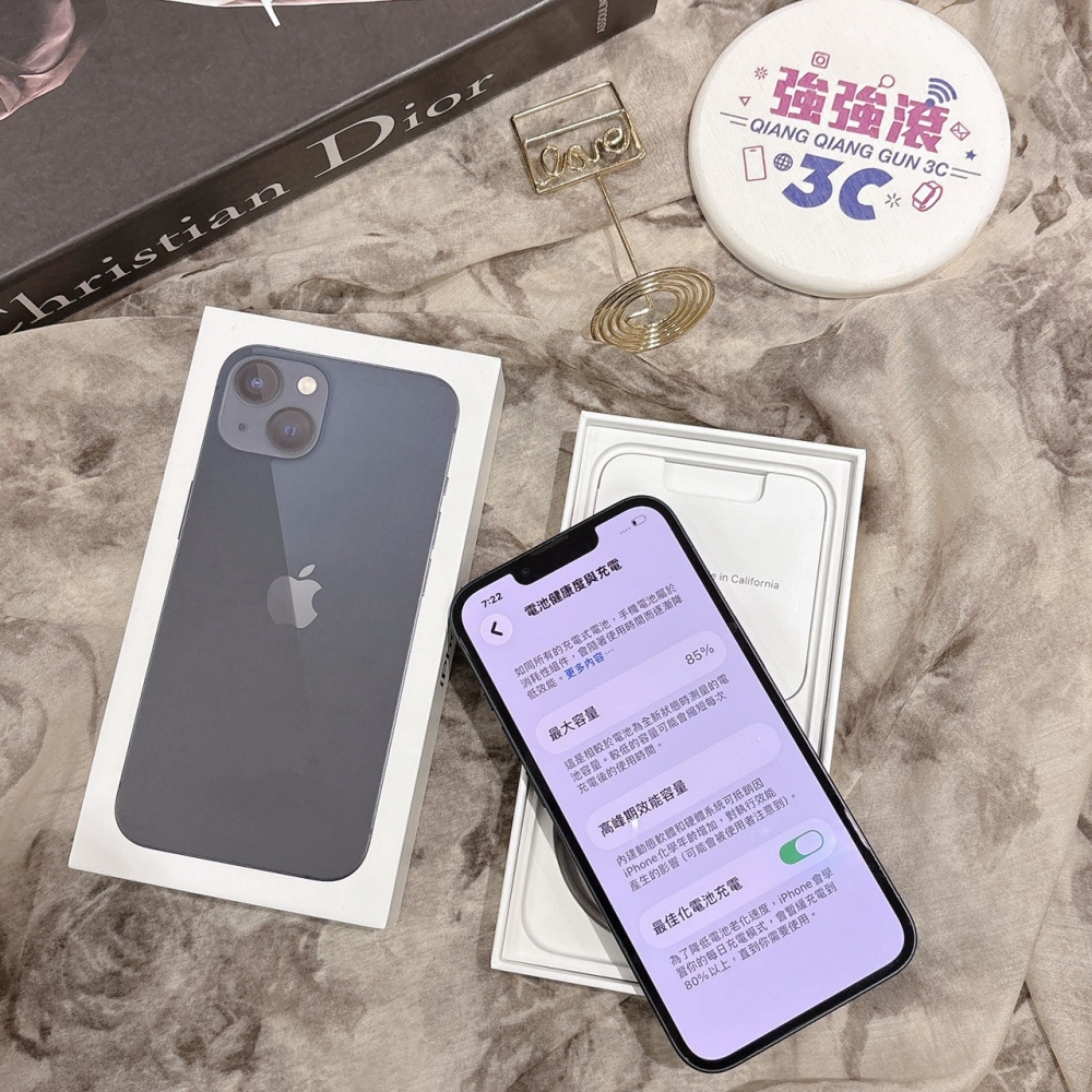 二手 iPhone13 128G 黑色*70501(店家保固)