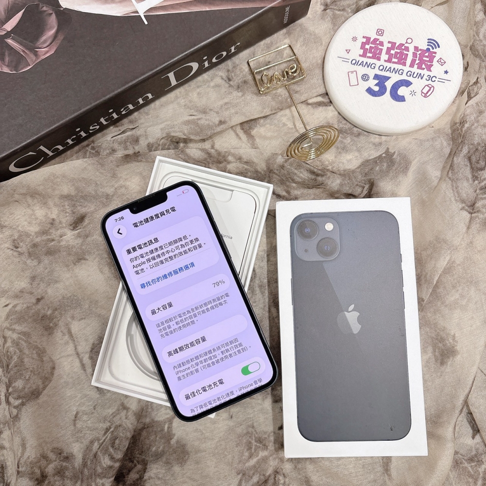 二手 iPhone13 128G 黑色*81031(店家保固)