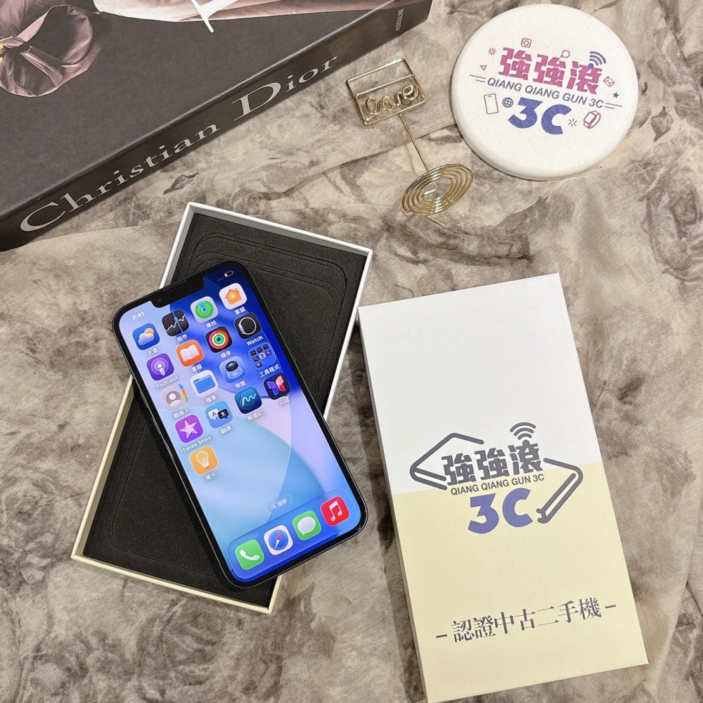 二手 iPhone13 128G 黑色*44669（店家保固）