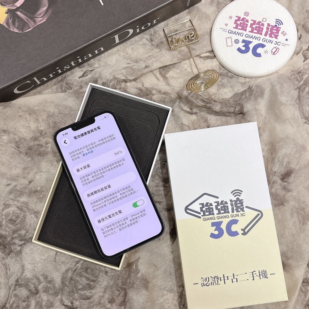 二手 iPhone13 128G 黑色*44669（店家保固）