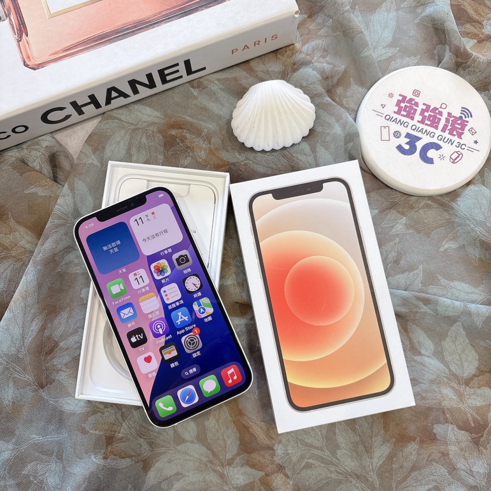 二手 iPhone12 128G 白色*27968（店家保固）