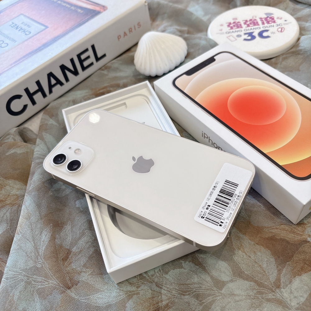 二手 iPhone12 128G 白色*27968（店家保固）