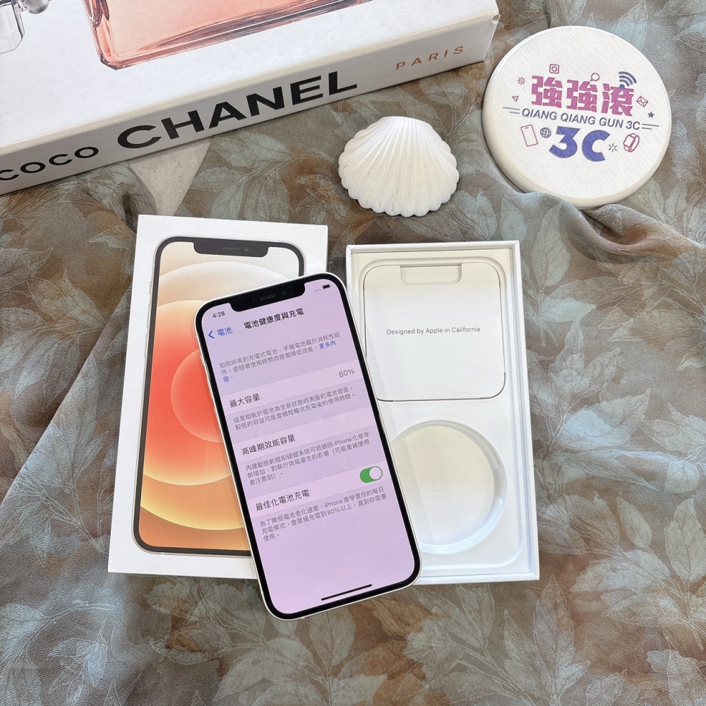 二手 iPhone12 128G 白色*82241（店家保固）
