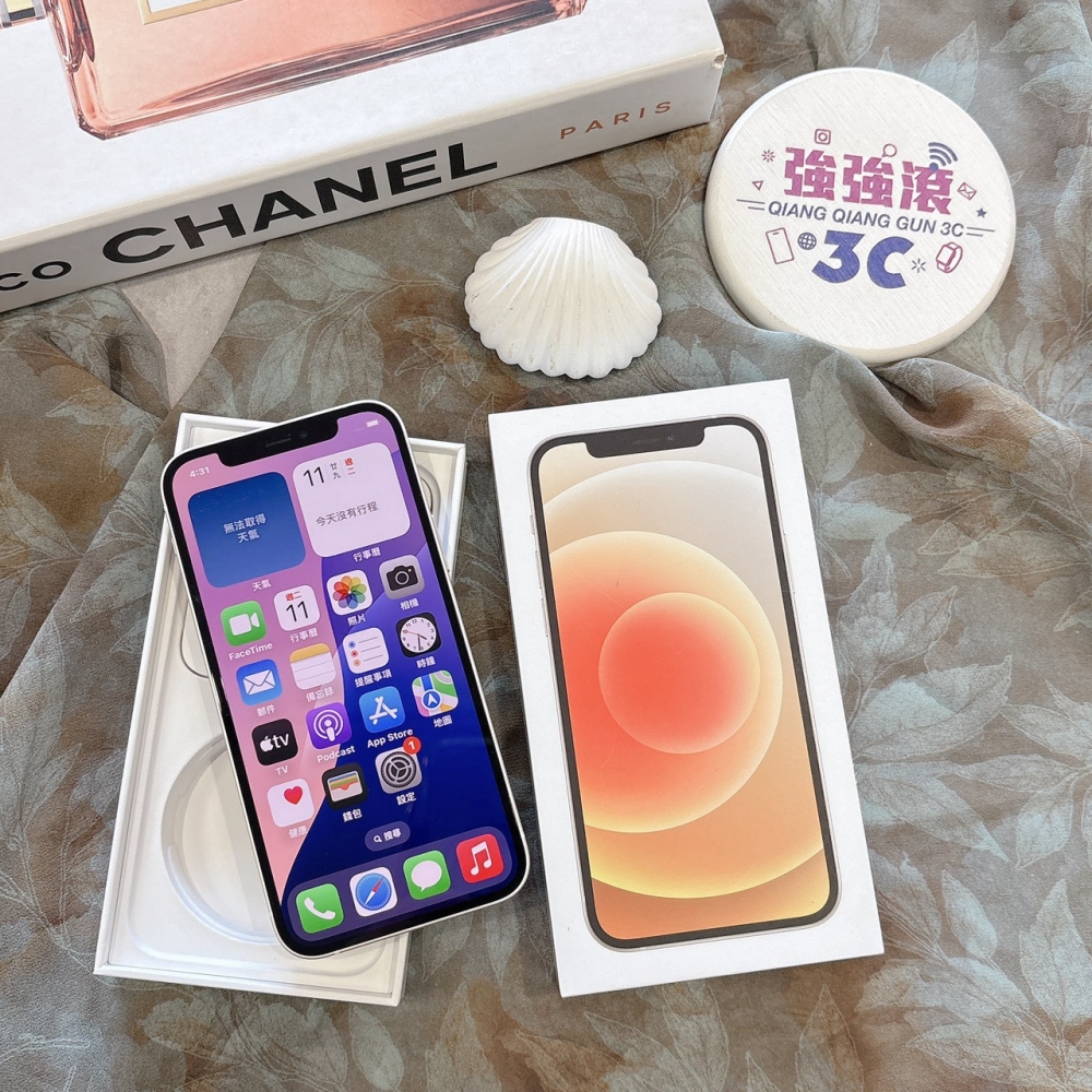 二手 iPhone12 128G 白色*69835（店家保固）