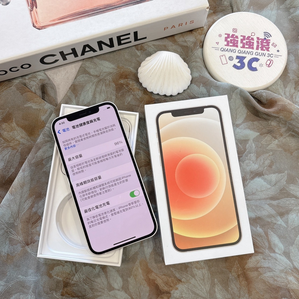 二手 iPhone12 128G 白色*69835（店家保固）