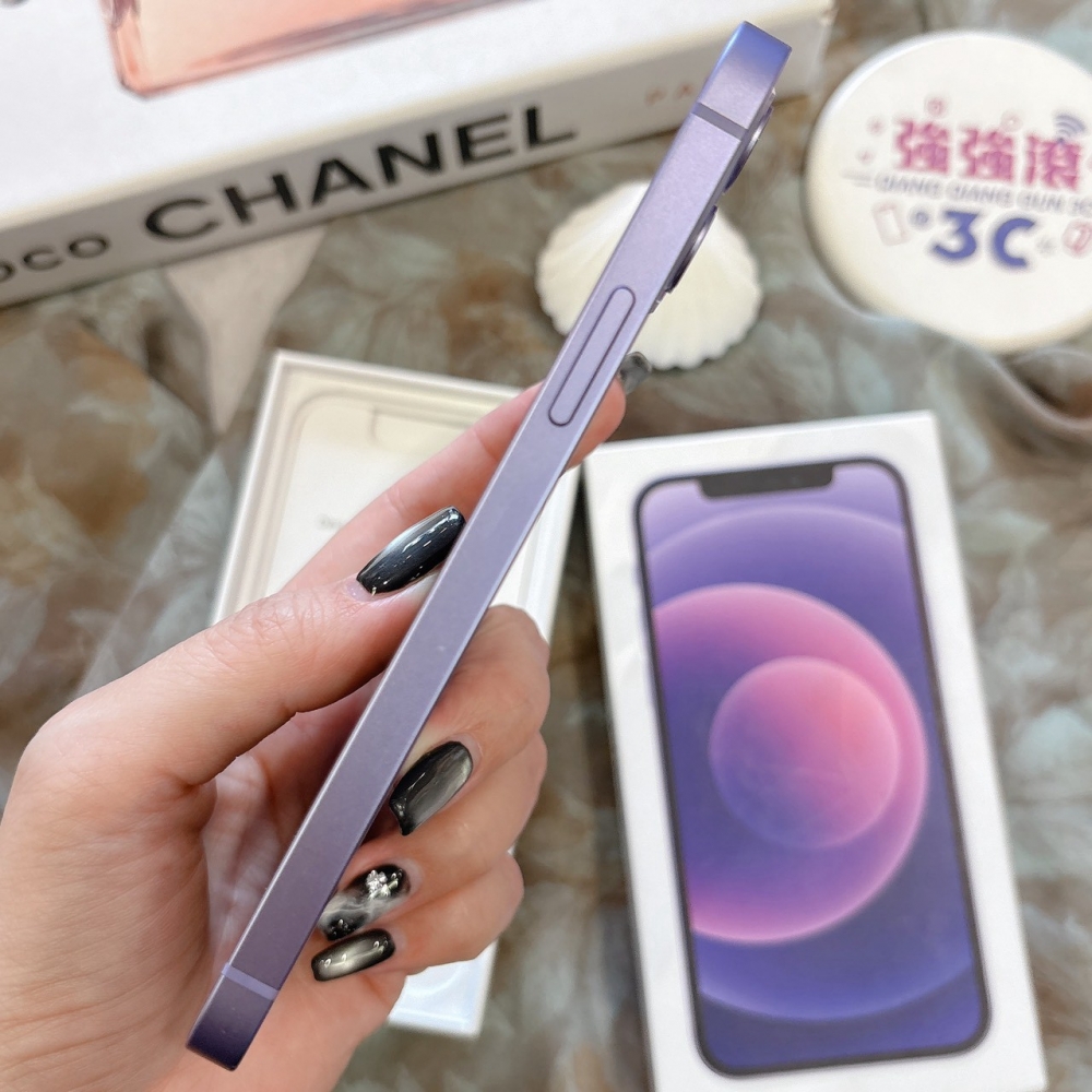 二手 iPhone12 128G 紫色*41449(店家保固)