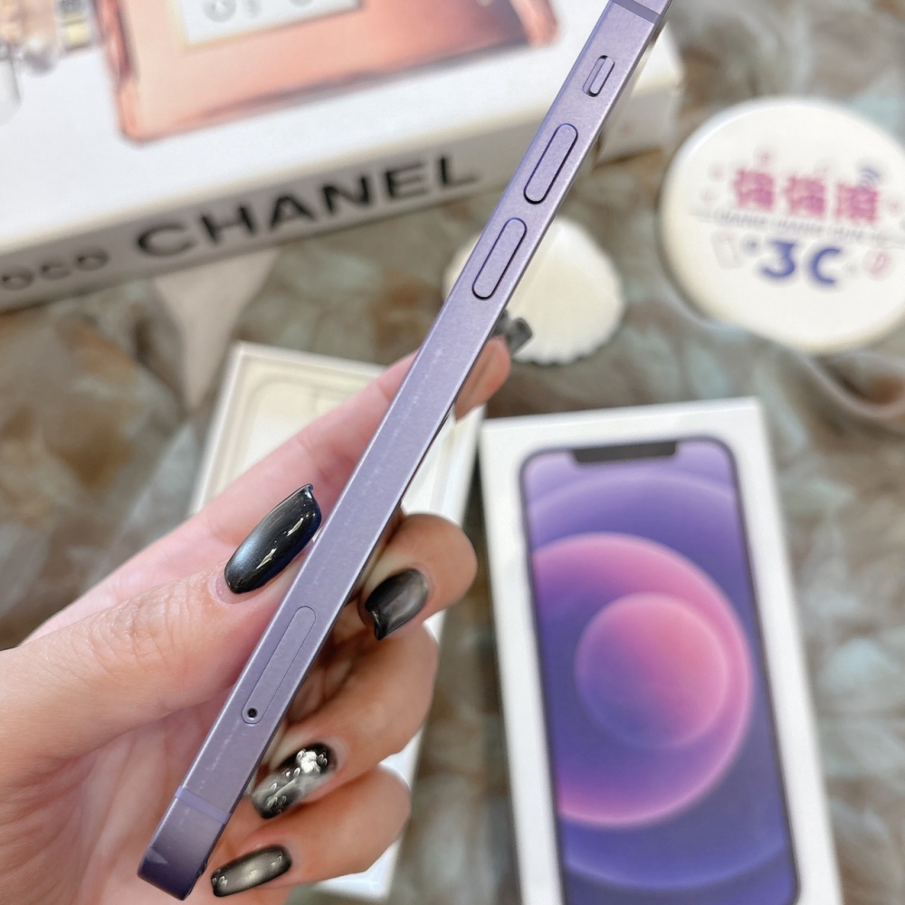 二手 iPhone12 128G 紫色*41449(店家保固)