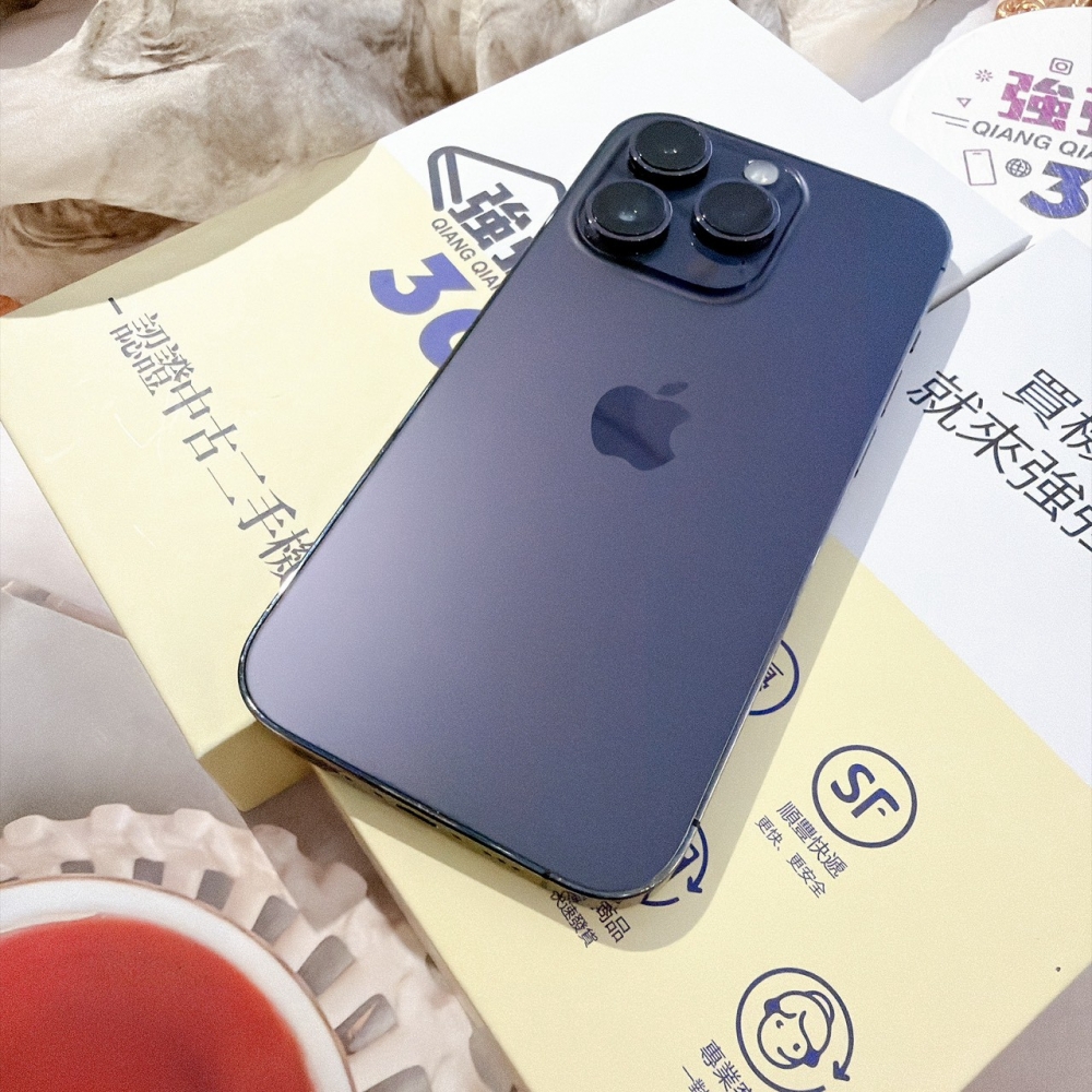 善化-二手 iPhone14 PRO 256G 紫色 #77932（店家保固365天）