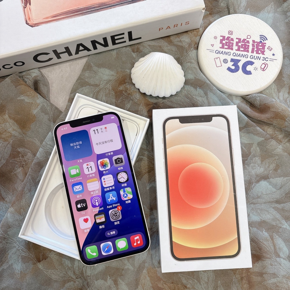 二手 iPhone12 128G 白色*41689（店家保固）