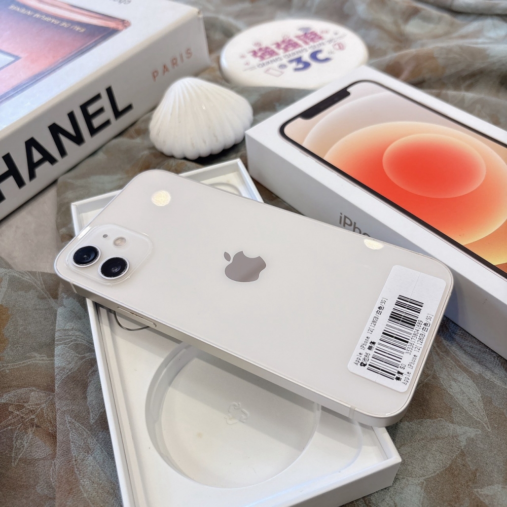 二手 iPhone12 128G 白色*41689（店家保固）