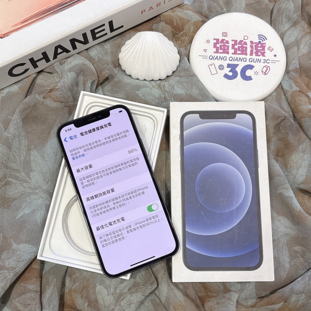 二手 iPhone12 64G 黑色*76188（店家保固）