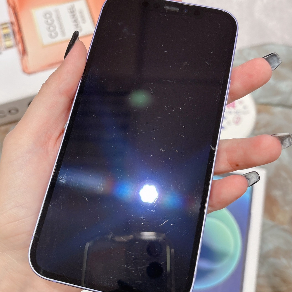 二手 iPhone12 64G 紫色*31102(店家保固)