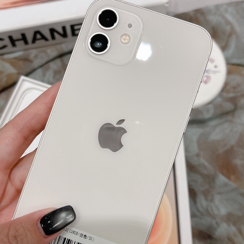 二手 iPhone12 128G 白色*90338(店家保固)
