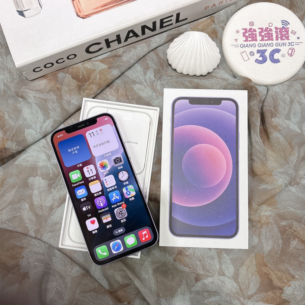 二手 iPhone12 128G 紫色*26862（店家保固）