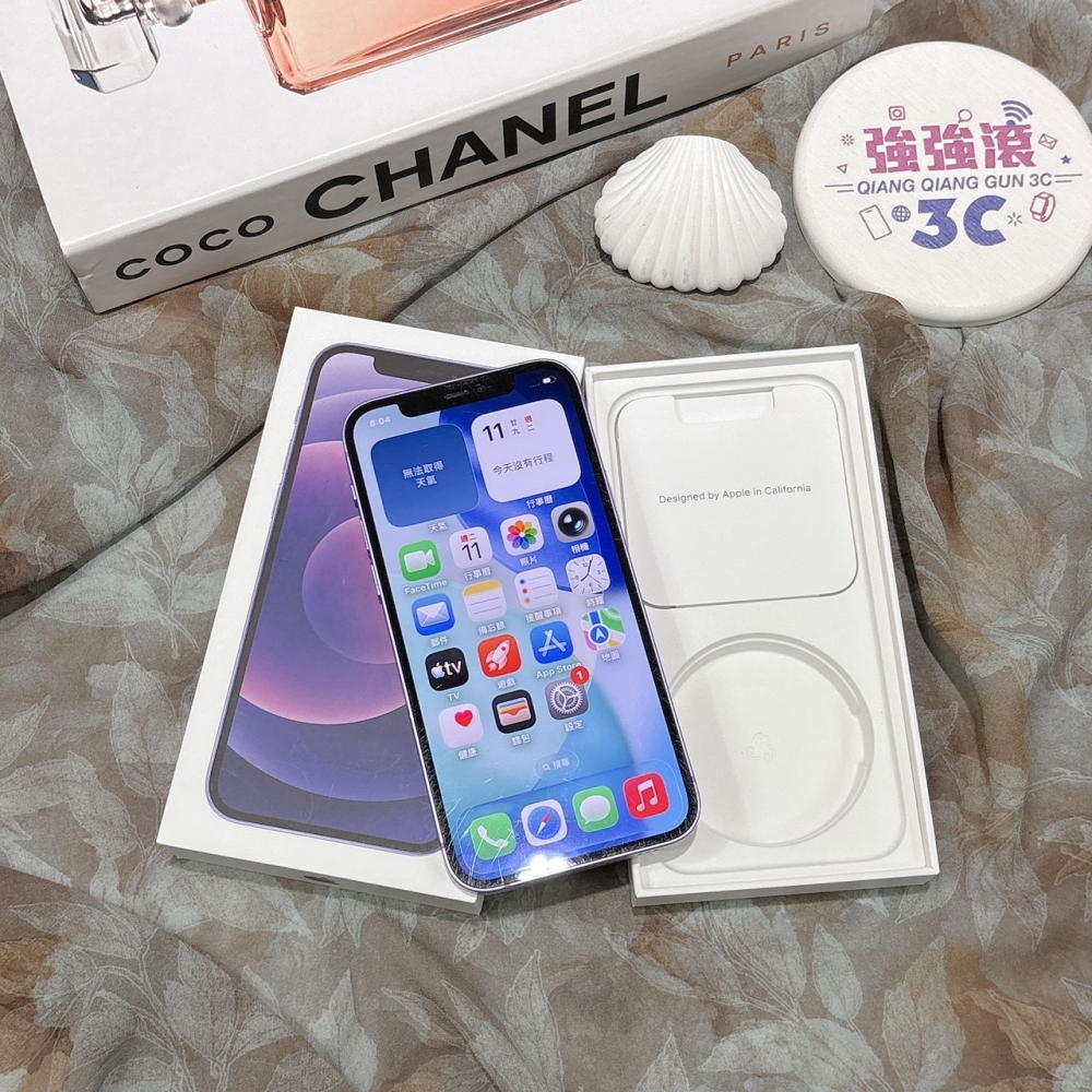 二手 iPhone12 128G 紫色*84594(店家保固)