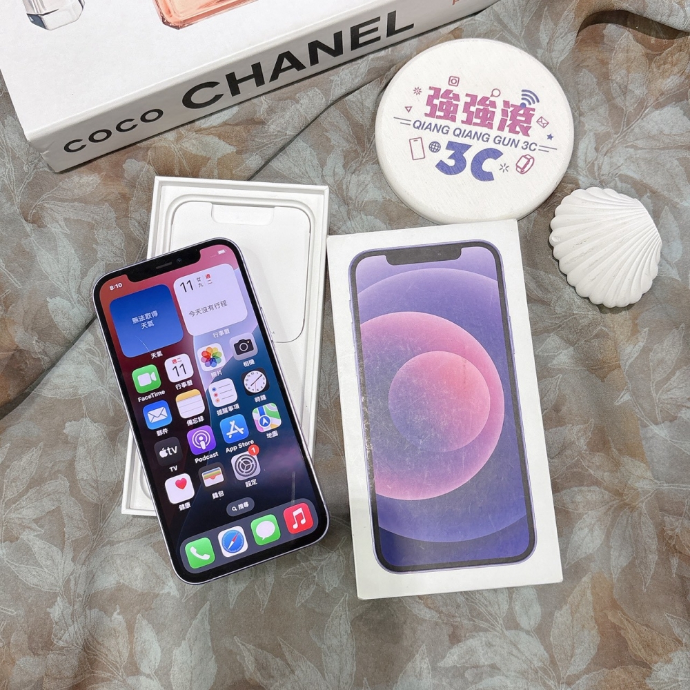 二手 iPhone12 128G 紫色*42001(店家保固)