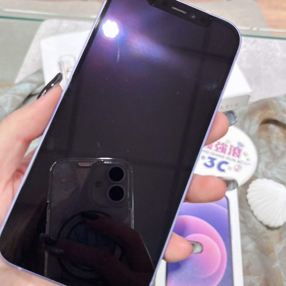 二手 iPhone12 128G 紫色*42001(店家保固)