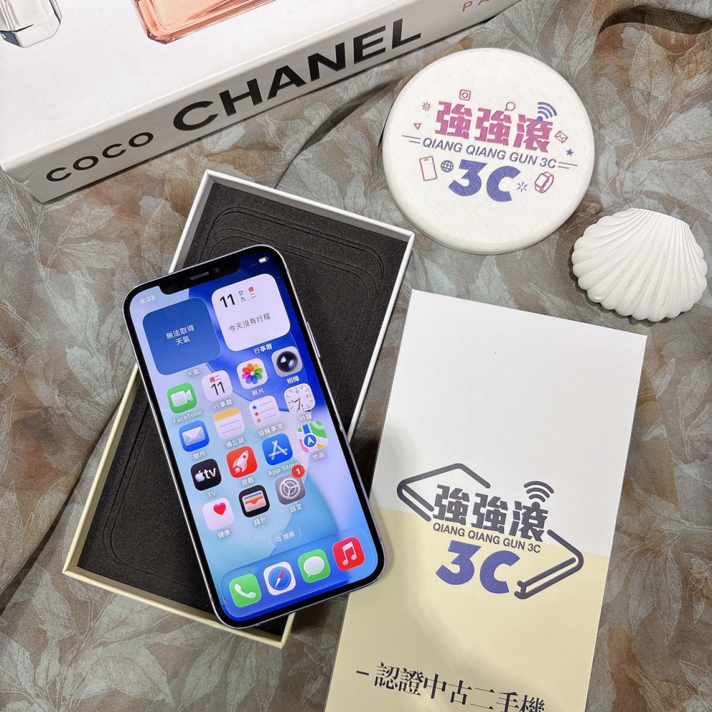 二手 iPhone12 128G 紫色*57474（店家保固）