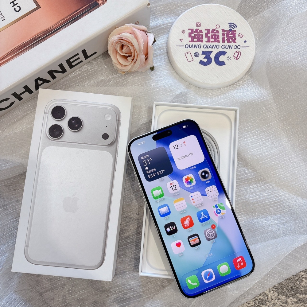 二手 iPhone17ProMax 256G 銀色*80530（原廠保固）