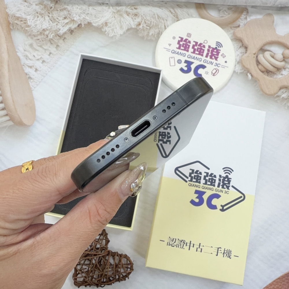 歸仁- 二手 iPhone 15 PRO 128G黑色*45824(店家保365天)
