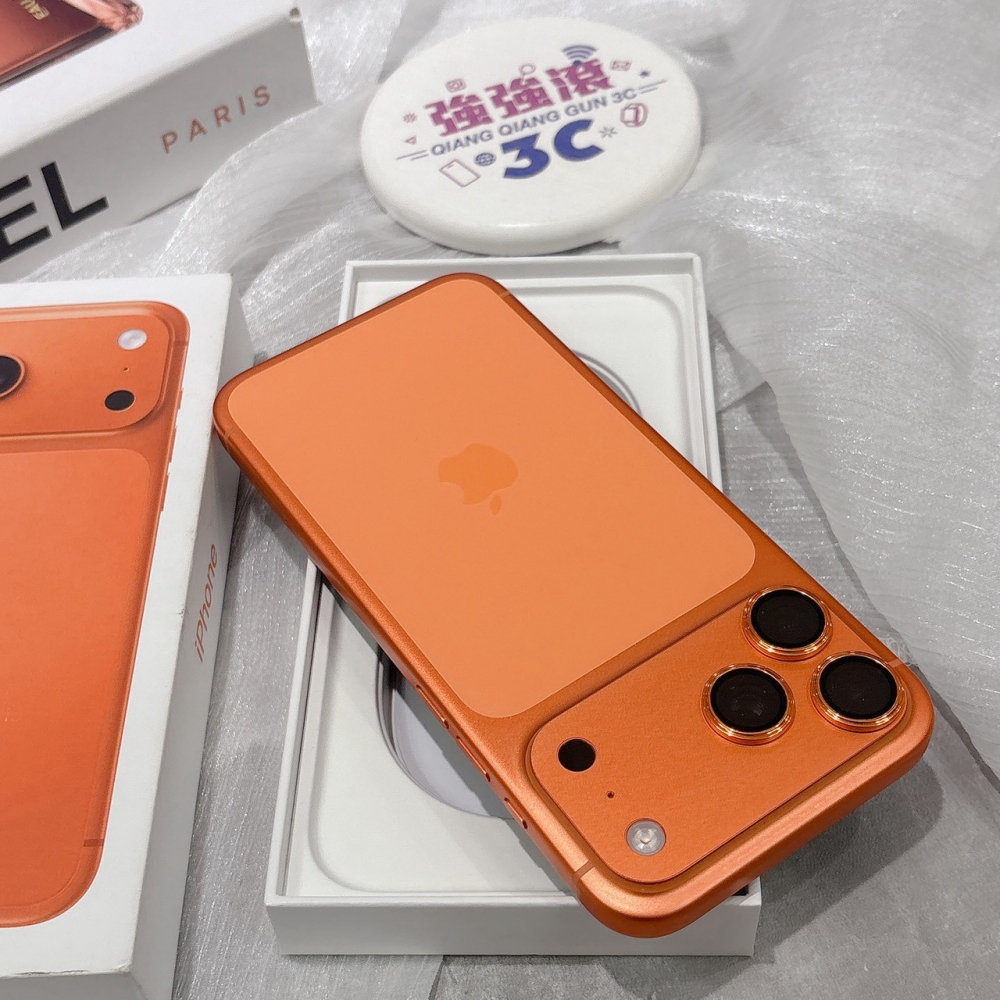 二手 iPhone17ProMax 512G 橘色*36335(原廠保固)