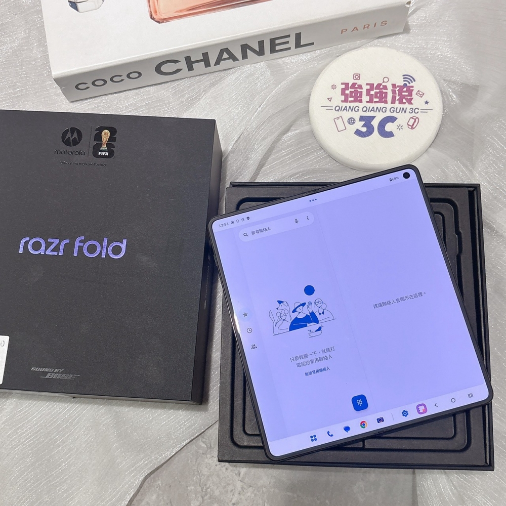 二手 Moto Razr Fold 12+256G 黑色*91514(原廠保固)