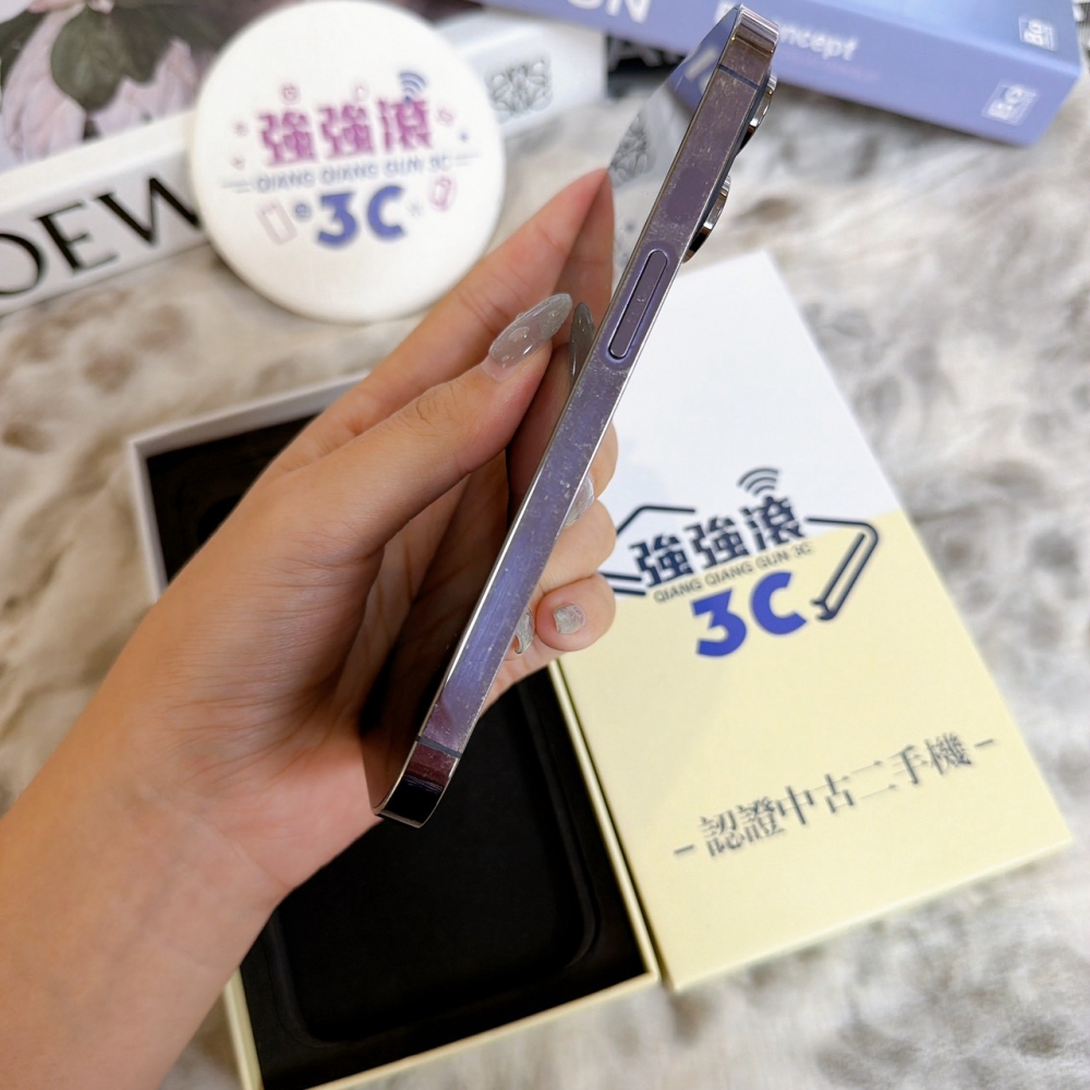 鹽行-二手 14Pro 256G 紫色 #58924(店家保固)