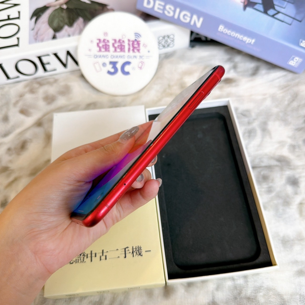 鹽行-二手 iphone 11 128G 紅色 #16475(店家保固)