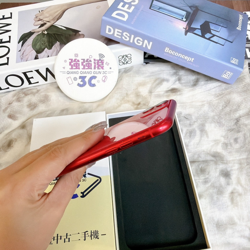 鹽行-二手 iphone 11 128G 紅色 #16475(店家保固)