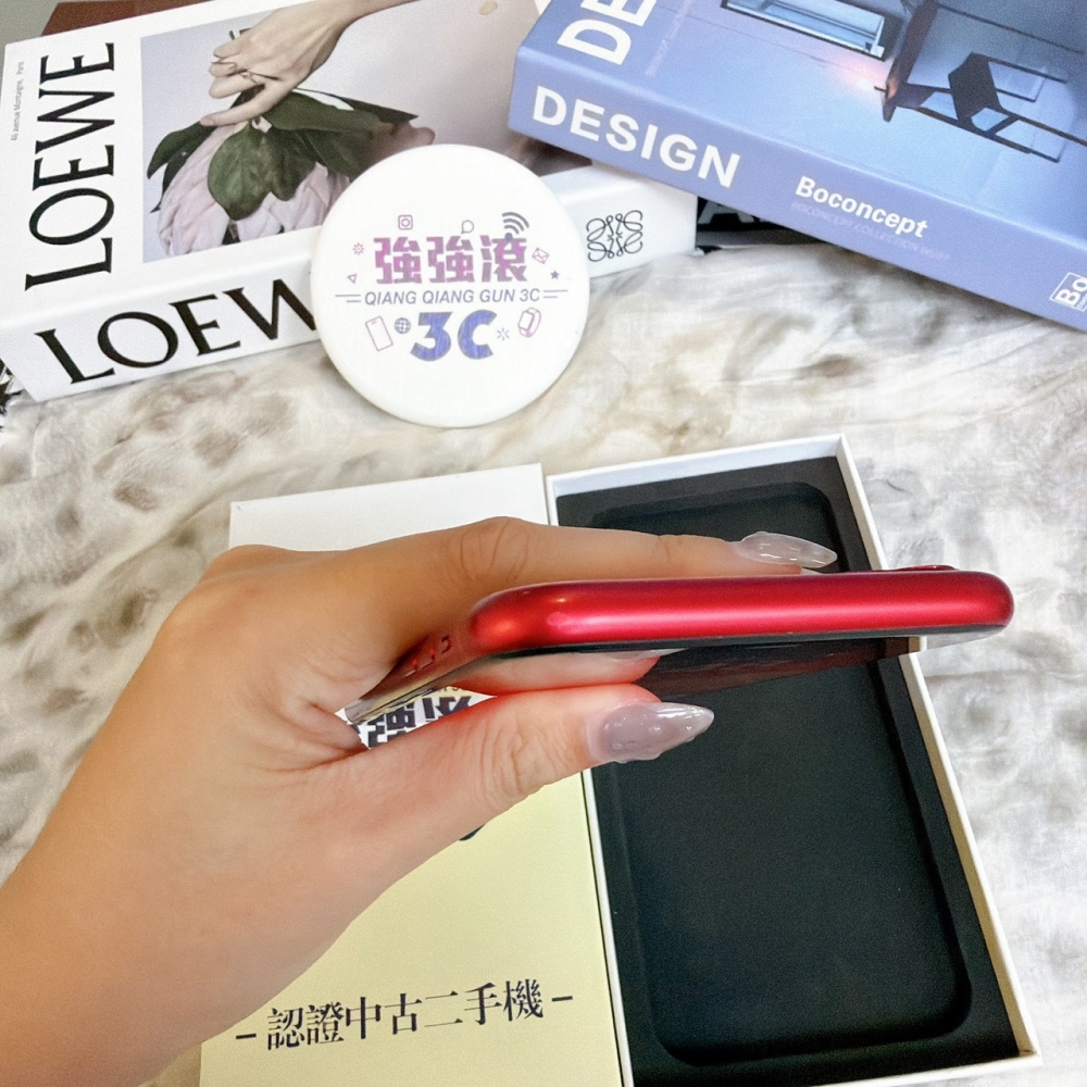鹽行-二手 iphone 11 128G 紅色 #16475(店家保固)