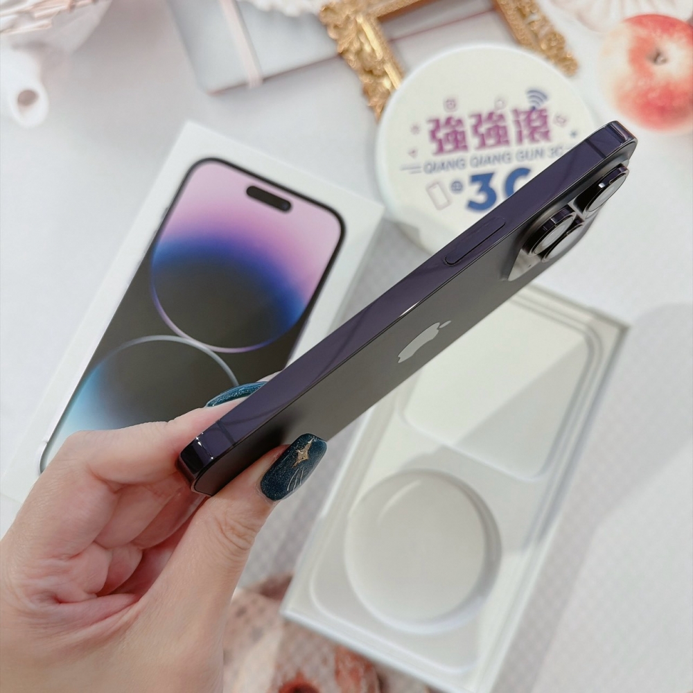 善化-二手 iPhone14 PRO 256G 紫色 #35339(店家保固365天)