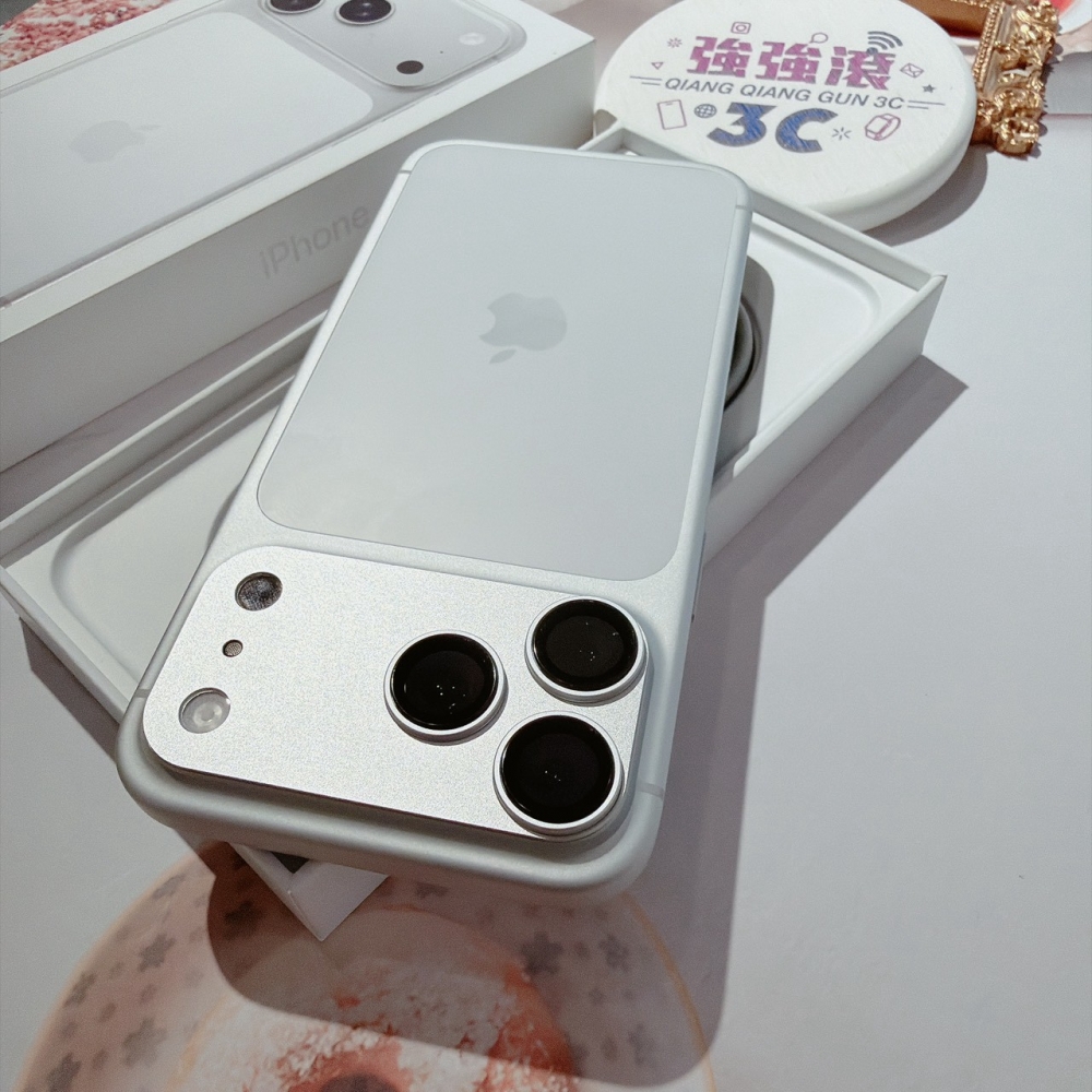 善化-二手iPhone17 PRO MAX 256G 銀色 #93987(原廠保固)