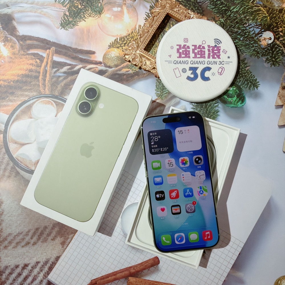 善化-二手iPhone17 256G 綠色 #63648(原廠保固)