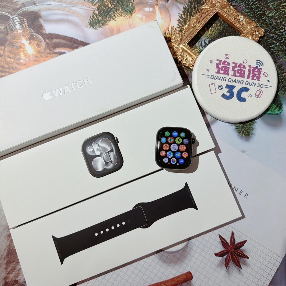 善化- Apple Watch S11 46MM WIFI 黑色＃621JQ（原廠保固）