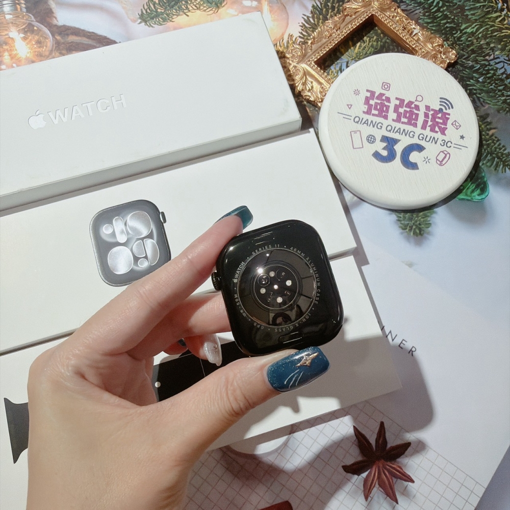 善化- Apple Watch S11 46MM WIFI 黑色＃621JQ（原廠保固）