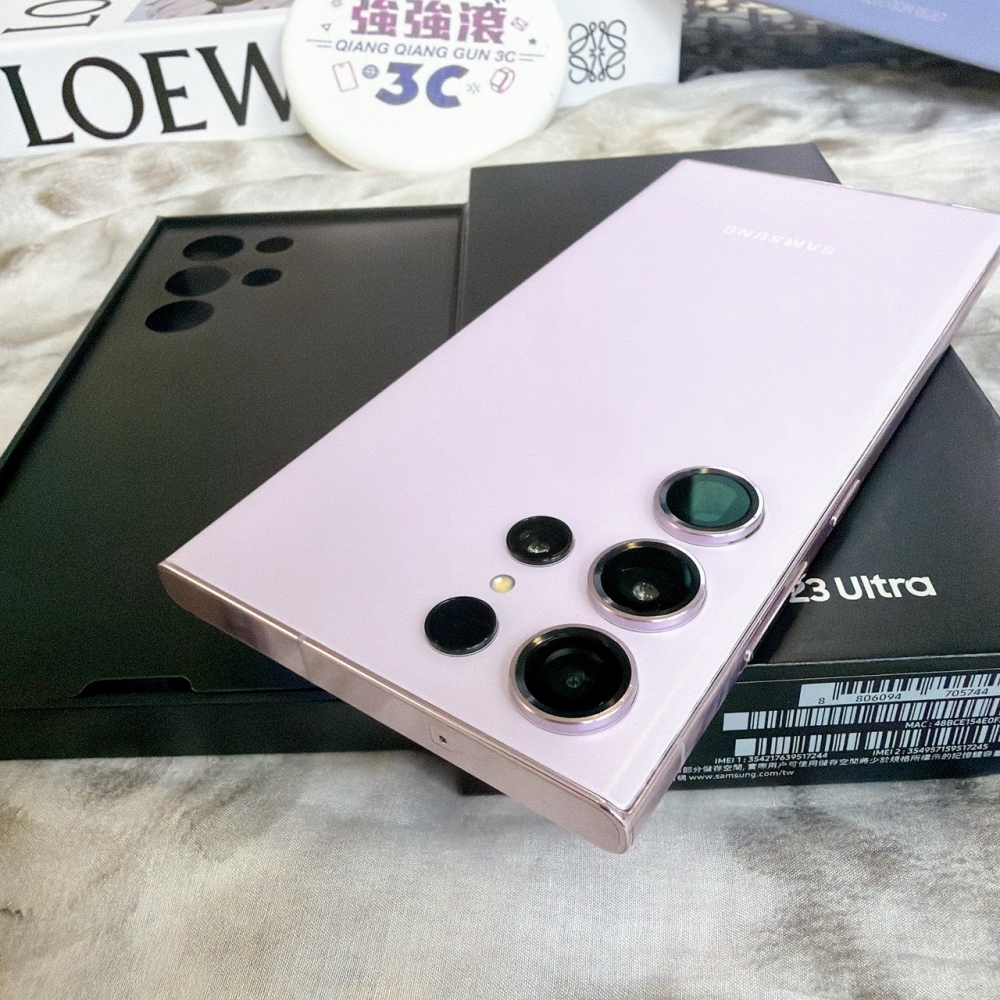 鹽行-二手 三星S23 ultra12+256紫色#17244(店家保固)