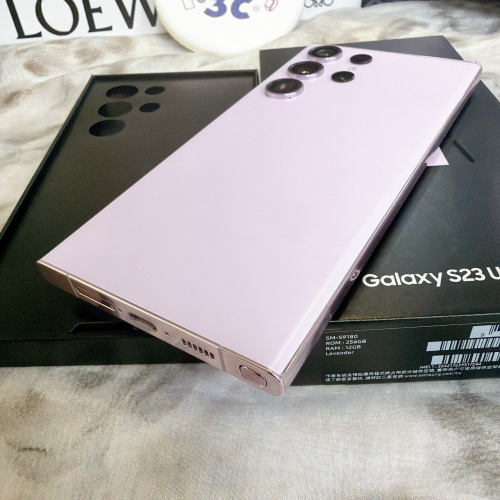 鹽行-二手 三星S23 ultra12+256紫色#17244(店家保固)