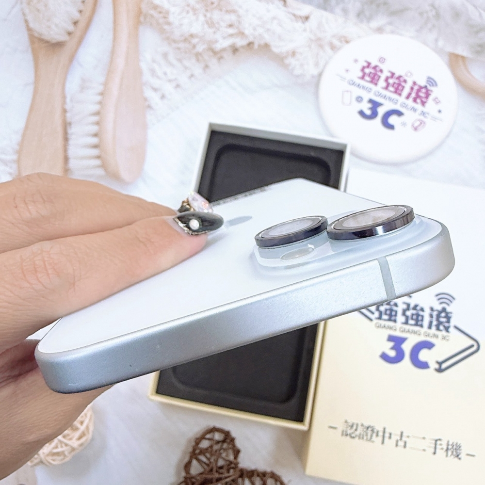 歸仁- 二手 iPhone 15plus 128G 藍 色*61655（店家保365天）