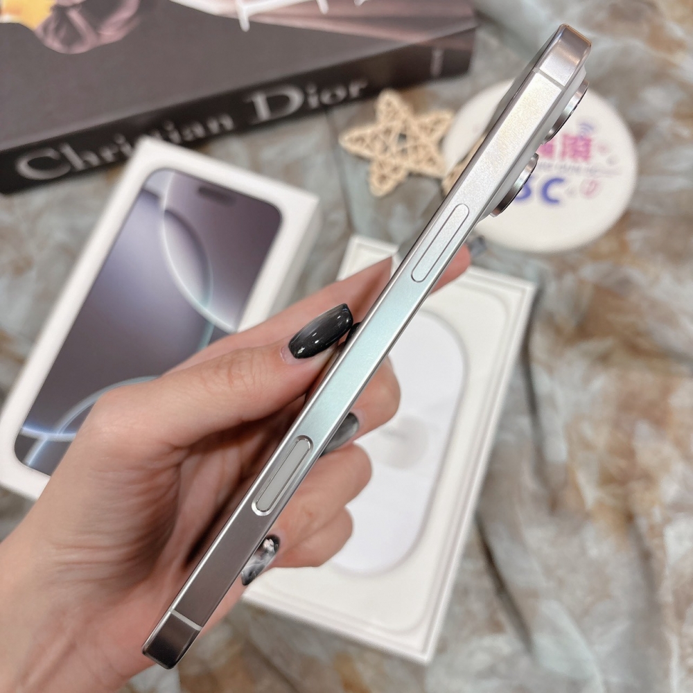 二手-iPhone 16 pro max 256G 白色*90543(店家保365天)