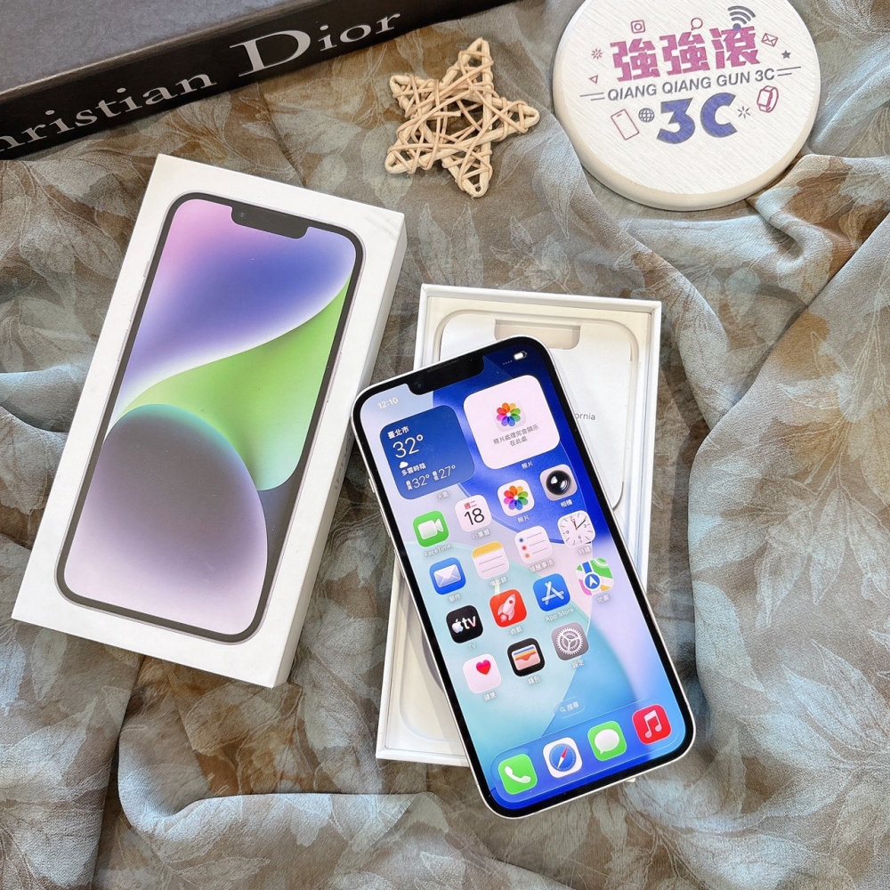 二手 iPhone14 128G 紫色*87466（店家保固）