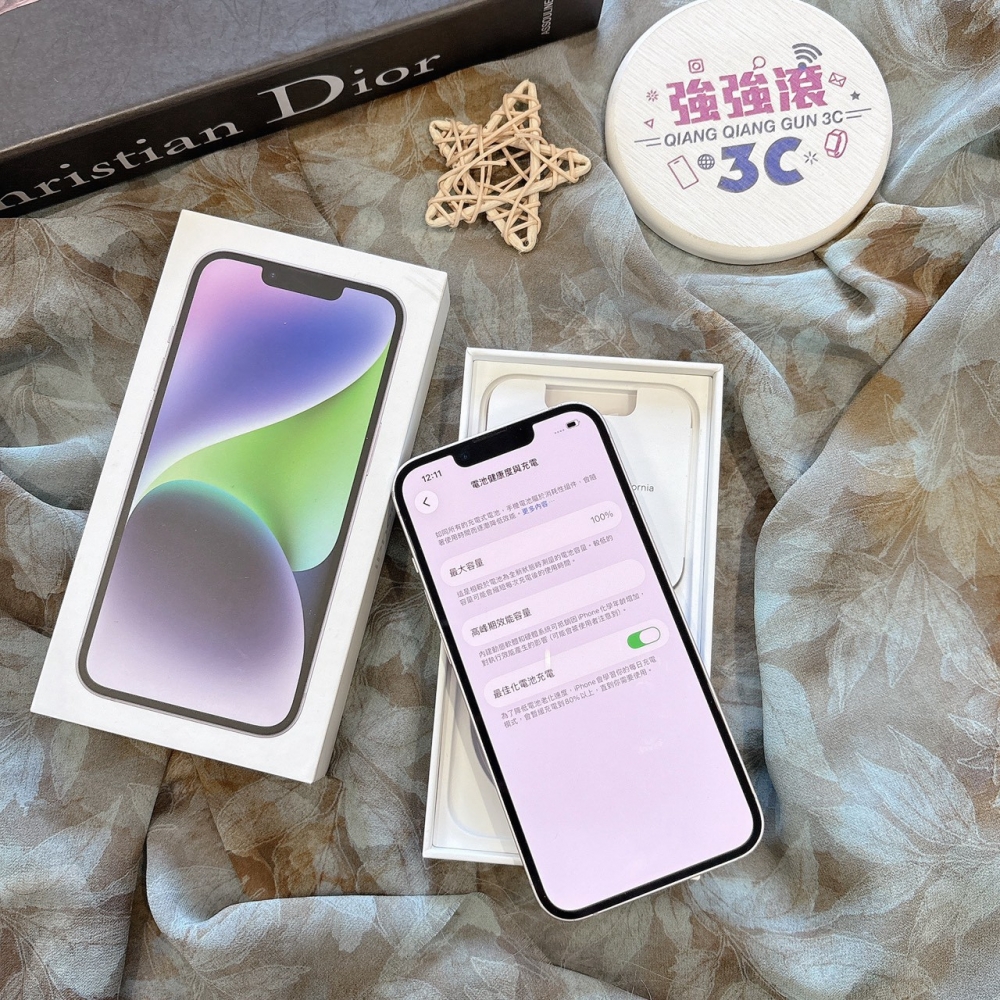 二手 iPhone14 128G 紫色*87466（店家保固）