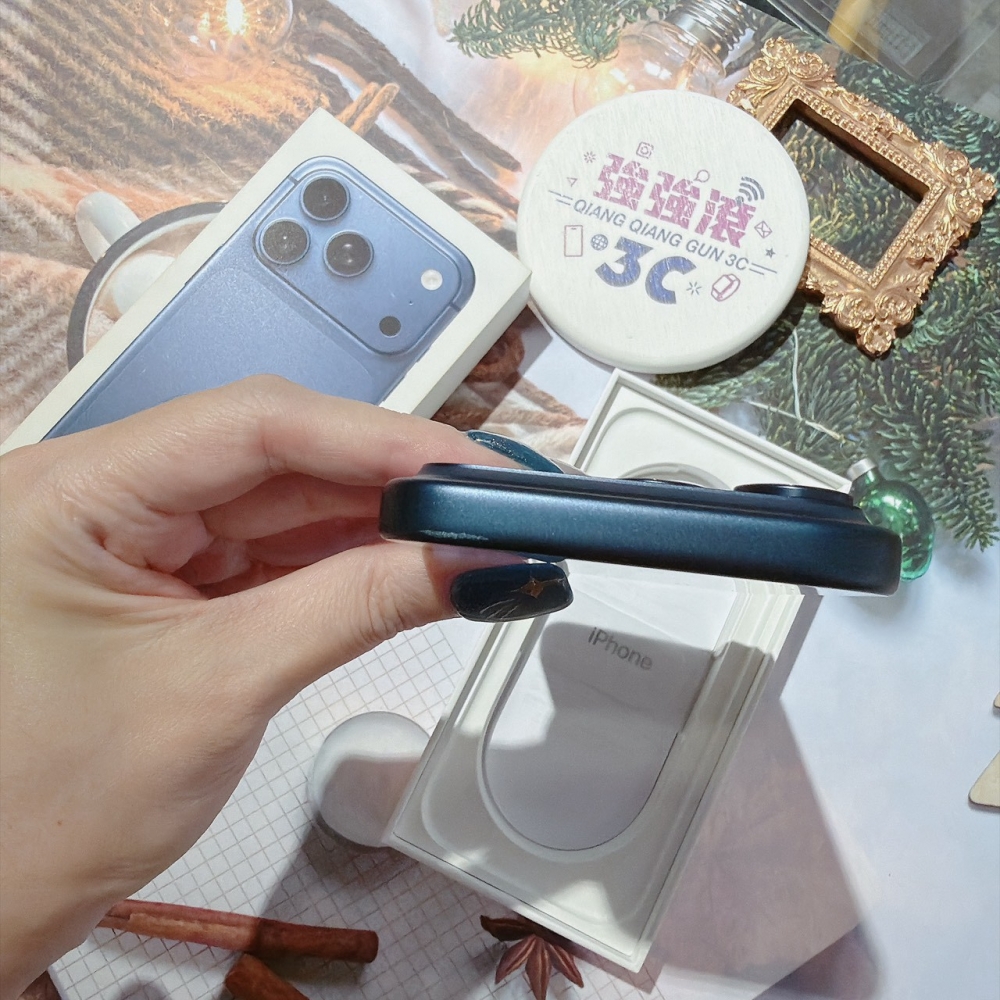 善化-二手iPhone17 PRO 256G 藍色 #84593(原廠保固)