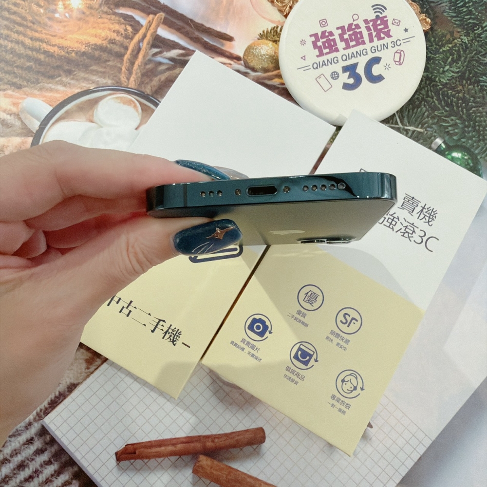 善化-二手 iPhone12 PRO 128G 藍色 #25068(店家保固90天)