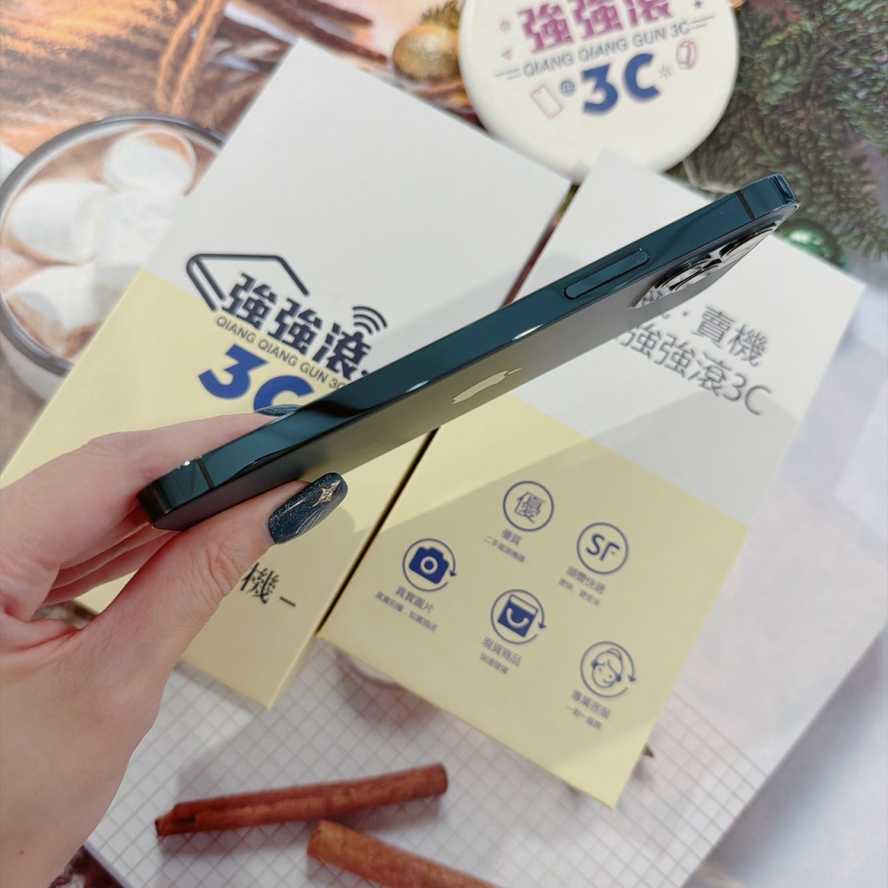 善化-二手 iPhone12 PRO 128G 藍色 #25068(店家保固90天)