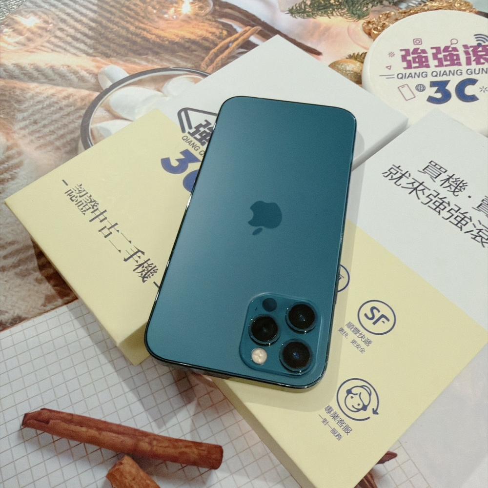 善化-二手 iPhone12 PRO 128G 藍色 #25068(店家保固90天)