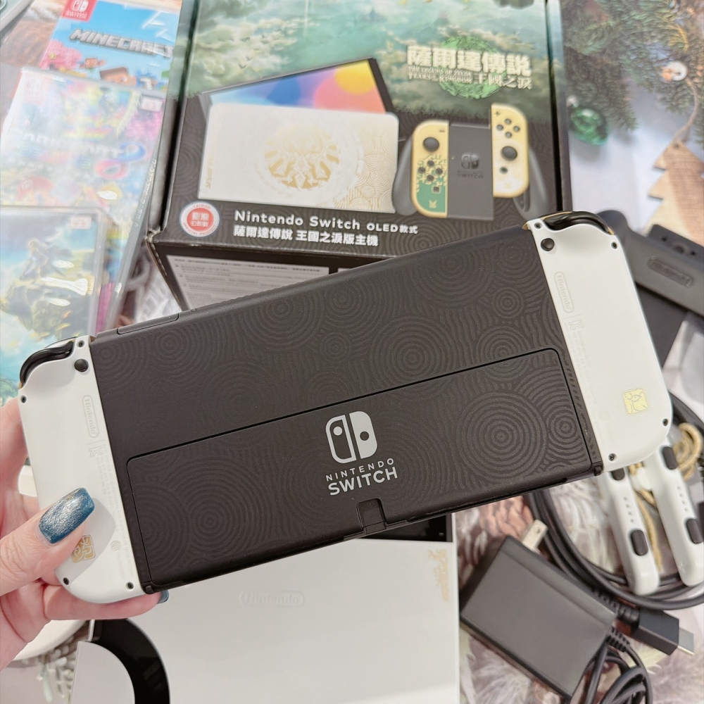 善化-二手Switch Oled 薩爾達傳說 #13066(店家保固30天)