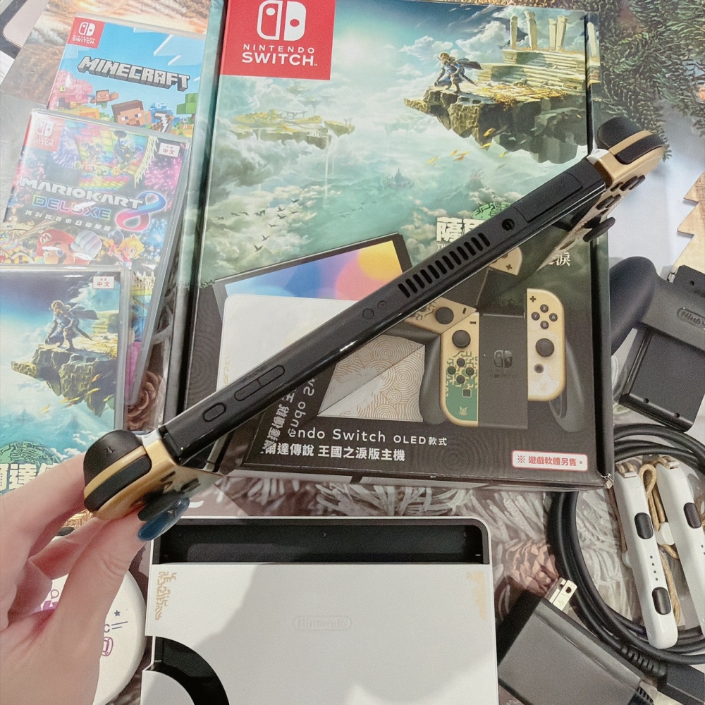 善化-二手Switch Oled 薩爾達傳說 #13066(店家保固30天)